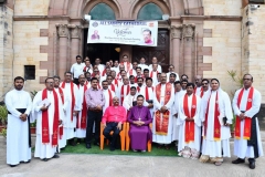जीर्णोद्धार के बाद ऐतिहासिक पत्थर गिरजाघर में विशेष प्रार्थना सभा